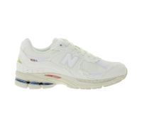 New Balance 2000R Sneaker Echtleder-Schuhe Damen und Herren Retro-Schuhe mit ABZORB Dämpfung M2002RDC Ecru-Weiß