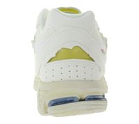 New Balance 2000R Sneaker Echtleder-Schuhe Damen und Herren Retro-Schuhe mit ABZORB Dämpfung M2002RDC Ecru-Weiß