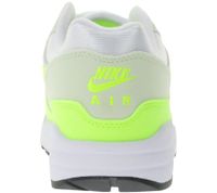 NIKE Air Max 1 Damen Sneaker Turnschuhe mit Air Max-Dämpfung Low-Top Schuhe DZ2628 100 Weiß/Gelb