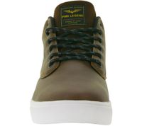 Baskets mi-montantes PME LEGEND Strike pour homme avec semelle intérieure amovible en EVA, baskets décontractées, chaussures à lacets, PBO216038-898, marron