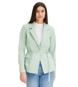 Elegante blazer de noche para mujer, blazer de otoño, blazer de negocios, blazer de algodón, 940514 menta