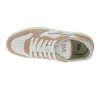 HUB Smash L31 Women's Terry-Lined Sneakers, Genuine Leather Shoes, W50008L31-L10-947, White/Pink