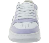 HUB Smash L31 Women's Terry-Lined Sneakers, Genuine Leather, W5008L31-L10-948, White/Purple