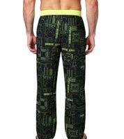 Pantalon de pyjama RE:COVERED X pour Xbox Series X. Élégant pantalon de pyjama noir/vert ou noir/vert fluo.