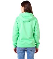 Felpa con cappuccio da donna ZEGY, felpa con cappuccio in cotone con zip 1083 in rosa, viola, blu navy, azzurro, bianco o verde menta