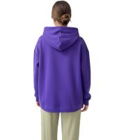 ZEGY Damen Hoodie Kapuzen-Pullover mit Vögel-Verzierungen Baumwoll-Pullover Sweater 1074 in Blau, Navy, Lila, Helllila
