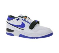 Zapatillas de baloncesto NIKE Alpha Force 88 para hombre, de piel auténtica y estilo retro, en blanco/negro o blanco/azul/negro