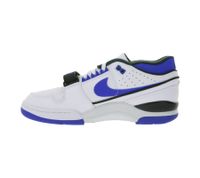 Zapatillas de baloncesto NIKE Alpha Force 88 para hombre, de piel auténtica y estilo retro, en blanco/negro o blanco/azul/negro