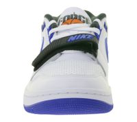 Zapatillas de baloncesto NIKE Alpha Force 88 para hombre, de piel auténtica y estilo retro, en blanco/negro o blanco/azul/negro