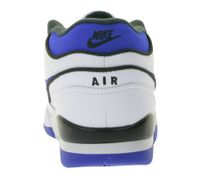 Zapatillas de baloncesto NIKE Alpha Force 88 para hombre, de piel auténtica y estilo retro, en blanco/negro o blanco/azul/negro