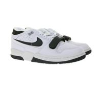 Zapatillas de baloncesto NIKE Alpha Force 88 para hombre, de piel auténtica y estilo retro, en blanco/negro o blanco/azul/negro