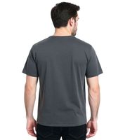 RE:COVERED X NFL Las Vegas Raiders - Camiseta de algodón con logo estampado para hombre, cuello redondo, disponible en gris/blanco o gris.