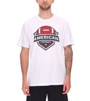 Pack de 2 camisetas básicas de algodón U.S. SPORT AMERICA para hombre, con cuello redondo y manga corta, en azul/negro, negro/blanco o azul/blanco