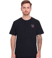 Pack de 2 camisetas básicas de algodón U.S. SPORT AMERICA para hombre, con cuello redondo y manga corta, en azul/negro, negro/blanco o azul/blanco