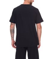 Pack de 2 camisetas básicas de algodón U.S. SPORT AMERICA para hombre, con cuello redondo y manga corta, en azul/negro, negro/blanco o azul/blanco