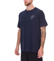 Pack de 2 camisetas básicas de algodón U.S. SPORT AMERICA para hombre, con cuello redondo y manga corta, en azul/negro, negro/blanco o azul/blanco