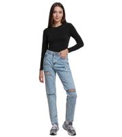 UNEFFECTED Women's Jeans in Various Styles Cotton Pants Denim Jeans Blue