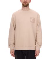 Pull homme STONES en coton, basique intemporel, manches longues, 400 g/m², gris foncé, noir ou beige