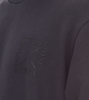 Pull homme STONES en coton, basique intemporel, manches longues, 400 g/m², gris foncé, noir ou beige