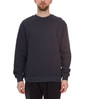 Pull homme STONES en coton, basique intemporel, manches longues, 400 g/m², gris foncé, noir ou beige