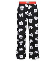 RE:COVERED X Disney Mickey Mouse Lounge Pants - Pijama de algodón con estampado Disney para hombre RCDIF210 Negro, Azul o Rojo