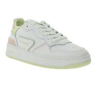 HUB Smash L31 Women's Terry-Lined Sneakers, Genuine Leather, Gym Shoes, W5008L31-L10 White