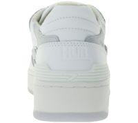 HUB Smash L31 Women's Terry-Lined Sneakers, Genuine Leather, Gym Shoes, W5008L31-L10 White