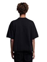 DWD Studioz Ipanema Men's Crew Neck T-Shirt with Large Front Print, 340 g/m², in Black or Beige