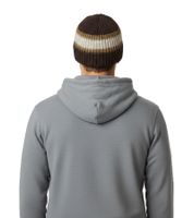 Trust Co Unisex Crochet Winter Hat, Soft Knit Hat with Stripes, Cotton Hat, Navy/White, Brown/White, Khaki/White, or Navy/Red