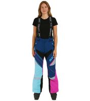SCOTT Shell Pro Damen Moto-Cross Latz-Hose Ski-Hose Motorsport-Kleidung wasserdichte Softshell-Hose 245006 Blau/Orange oder Blau/Pink