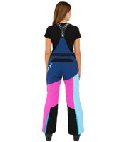 SCOTT Shell Pro Damen Moto-Cross Latz-Hose Ski-Hose Motorsport-Kleidung wasserdichte Softshell-Hose 245006 Blau/Orange oder Blau/Pink