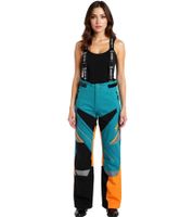 SCOTT Shell Pro Damen Moto-Cross Latz-Hose Ski-Hose Motorsport-Kleidung wasserdichte Softshell-Hose 245006 Blau/Orange oder Blau/Pink