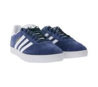adidas Gazelle Herren Sneaker mit OrthoLite-Einlegesohle Low-Top Schuhe BB5478 Blau/Weiß