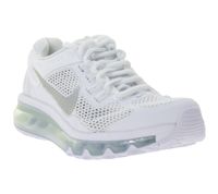 NIKE Air Max 2013 Kinder Sneaker Mädchen und Jungen Turnschuhe mit Air-Dämpfung 555426 in Weiß/Silber oder Schwarz