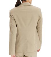 Elegante blazer de noche para mujer, blazer de otoño, blazer de negocios, blazer de algodón en caqui o menta