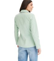 Elegante blazer de noche para mujer, blazer de otoño, blazer de negocios, blazer de algodón en caqui o menta