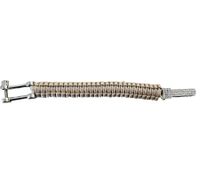 I-BRACE Paracord Armband Survival-Seil zum Armband geflochten aus reißfestem Parachute Beige