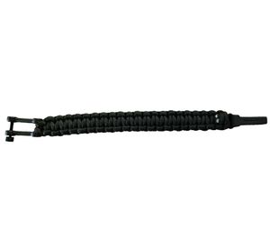 Pulsera de Paracord I-BRACE, pulsera trenzada de cuerda de supervivencia hecha de cuerda de paracaídas resistente al desgarro Beige