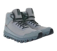 ON Running Cloudridge Damen Wander-Schuhe wasserdichte Trekking-Boots mit CloudTec-Dämpfung Sneaker-Boots in Hellblau oder Braun