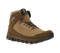 ON Running Cloudridge Damen Wander-Schuhe wasserdichte Trekking-Boots mit CloudTec-Dämpfung Sneaker-Boots in Hellblau oder Braun