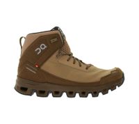 ON Running Cloudridge Damen Wander-Schuhe wasserdichte Trekking-Boots mit CloudTec-Dämpfung Sneaker-Boots in Hellblau oder Braun