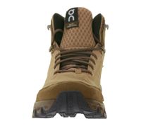 ON Running Cloudridge Damen Wander-Schuhe wasserdichte Trekking-Boots mit CloudTec-Dämpfung Sneaker-Boots in Hellblau oder Braun
