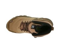 ON Running Cloudridge Damen Wander-Schuhe wasserdichte Trekking-Boots mit CloudTec-Dämpfung Sneaker-Boots in Hellblau oder Braun