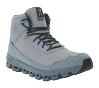 ON Running Cloudridge Damen Wander-Schuhe wasserdichte Trekking-Boots mit CloudTec-Dämpfung Sneaker-Boots in Hellblau oder Braun