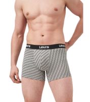 Pack de 7 calzoncillos bóxer LEVI'S de algodón para hombre con detalles coloridos en la cinturilla, en caja de regalo 701225625 003 Negro/Blanco/Rojo/Gris