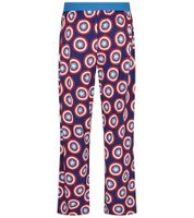 Pantalones de pijama RE:COVERED X MARVEL para hombre con el Capitán América o personajes de Marvel PCMARV50 Azul/Rojo o Gris