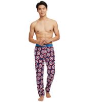 Pantalones de pijama RE:COVERED X MARVEL para hombre con el Capitán América o personajes de Marvel PCMARV50 Azul/Rojo o Gris