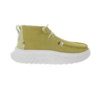 HEY DUDE Wendy Peak, stivaletti slip-on da donna in stile mocassino con plantare estraibile e vera pelle, 40411-265 beige