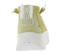 HEY DUDE Wendy Peak, stivaletti slip-on da donna in stile mocassino con plantare estraibile e vera pelle, 40411-265 beige