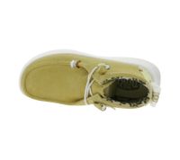 HEY DUDE Wendy Peak, stivaletti slip-on da donna in stile mocassino con plantare estraibile e vera pelle, 40411-265 beige
